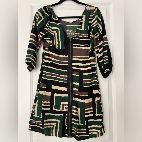 Mono B Zipper Women’s Dress - Picture 2 of 4